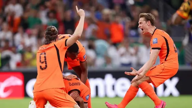 Cody Gakpo - Belanda vs Maroko