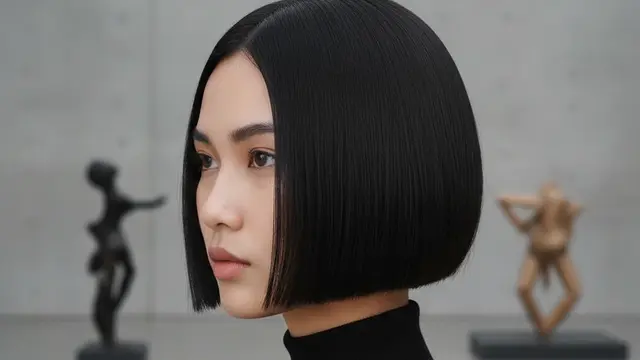 Rambut Pendek Wanita Kurus