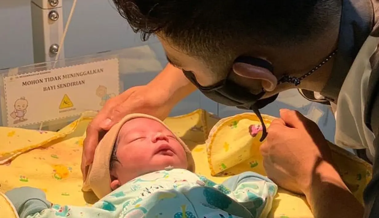 anak Nadya Mustika Rahayu dan Rizky DA 2 (Instagram/baihaqqi_syaki_ramadhan)