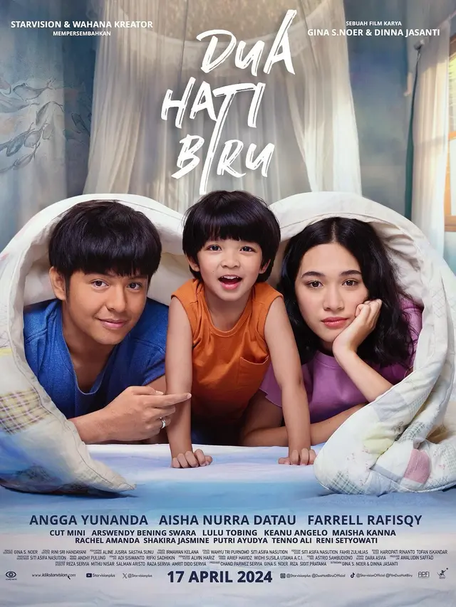 Main FIlm Dua Hati Biru, 7 Potret Nurra Datau di Konferensi Pers Ini Tampil Keibuan