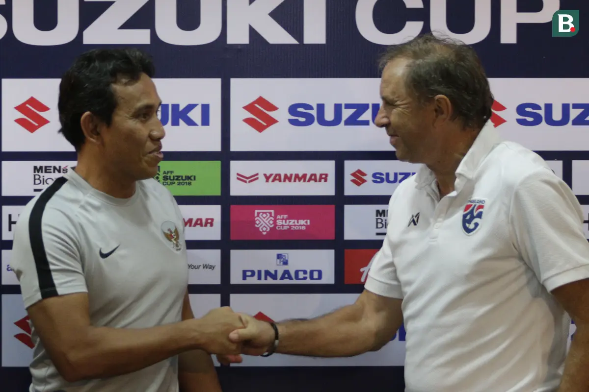 Jumpa Pers Thailand Vs Timnas Indonesia