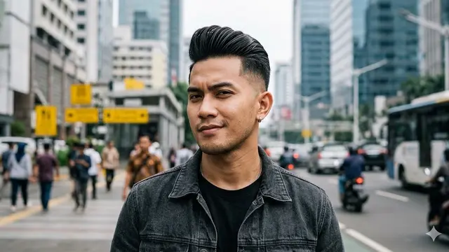Model Rambut Pria Tipis Samping Panjang Belakang