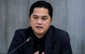 Erick Thohir menjabat sebagai Ketua Umum PSSI.