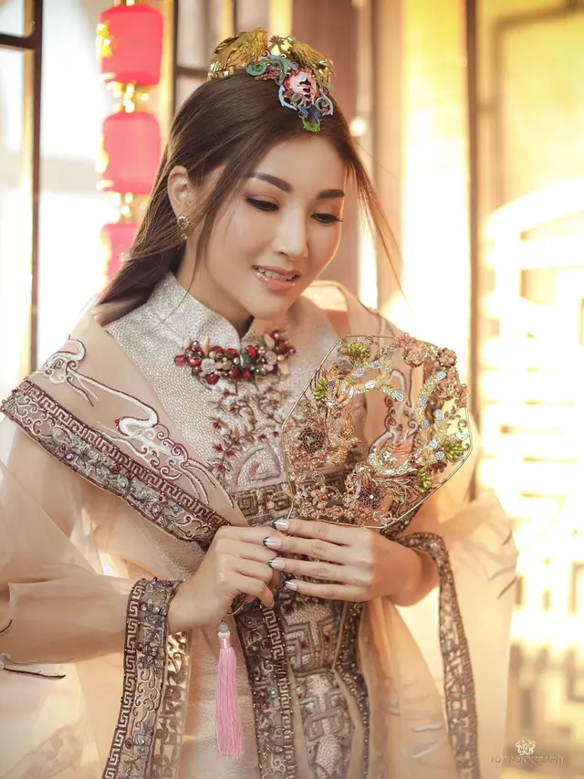 Potret Sarwendah Bertema Everless Beauty. (Sumber: Instagram/fdohotography90)