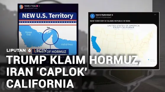 Trump Klaim Selat Hormuz, Iran Balas dengan California