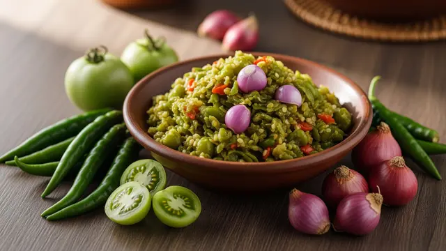 Resep Sambal Ijo Khas RM Padang. Foto: AI Generated