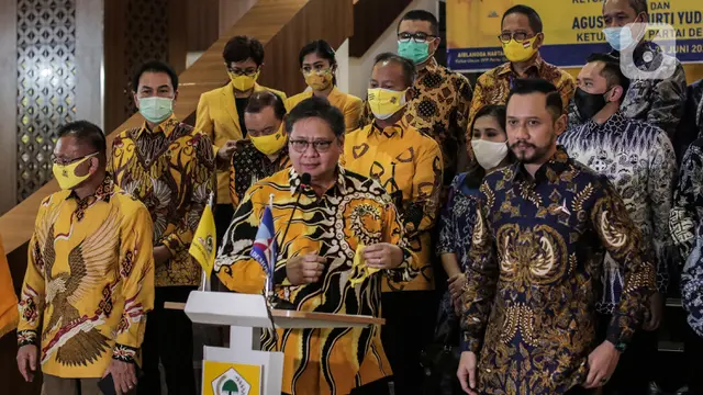AHY Sambangi Markas Golkar
