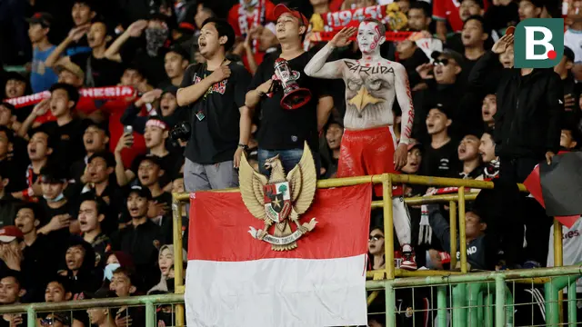 Foto: Potret Warna-Warni Suporter Indonesia di Ajang Piala AFF U-19 2022