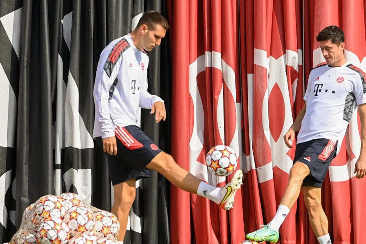 FOTO: Persiapan Bayern Munchen Jelang Bertemu Barcelona di Liga Champions