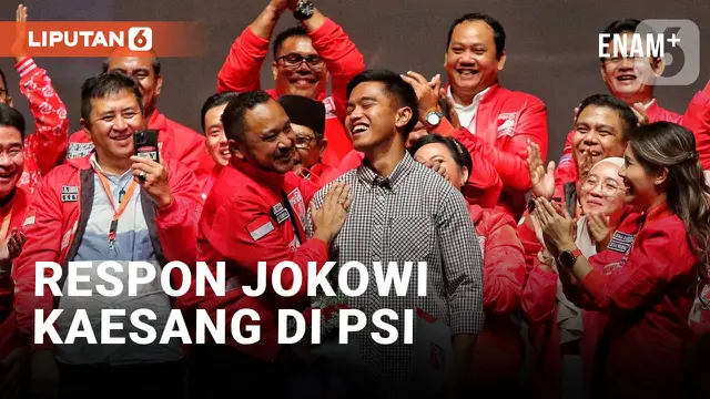 Kaesang Ketum Baru PSI, Jokowi: Anak-Anak Sudah Punya Tanggung Jawabnya Sendiri