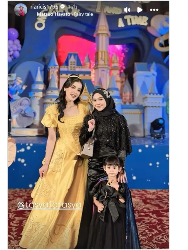 8 Potret Ultah Anak Tasya Farasya Bertema Disney, Megah Dihadiri Tamu Artis