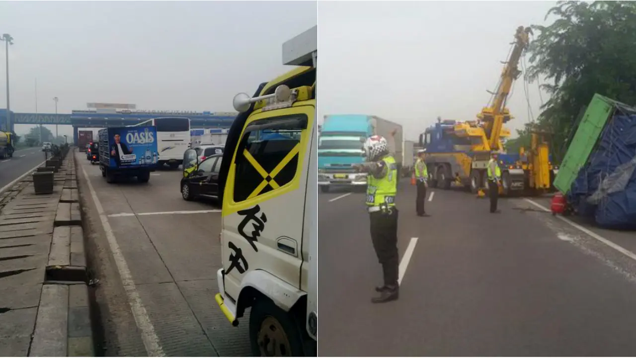Libur Imlek, Tol Jakarta Arah Cikampek Macet