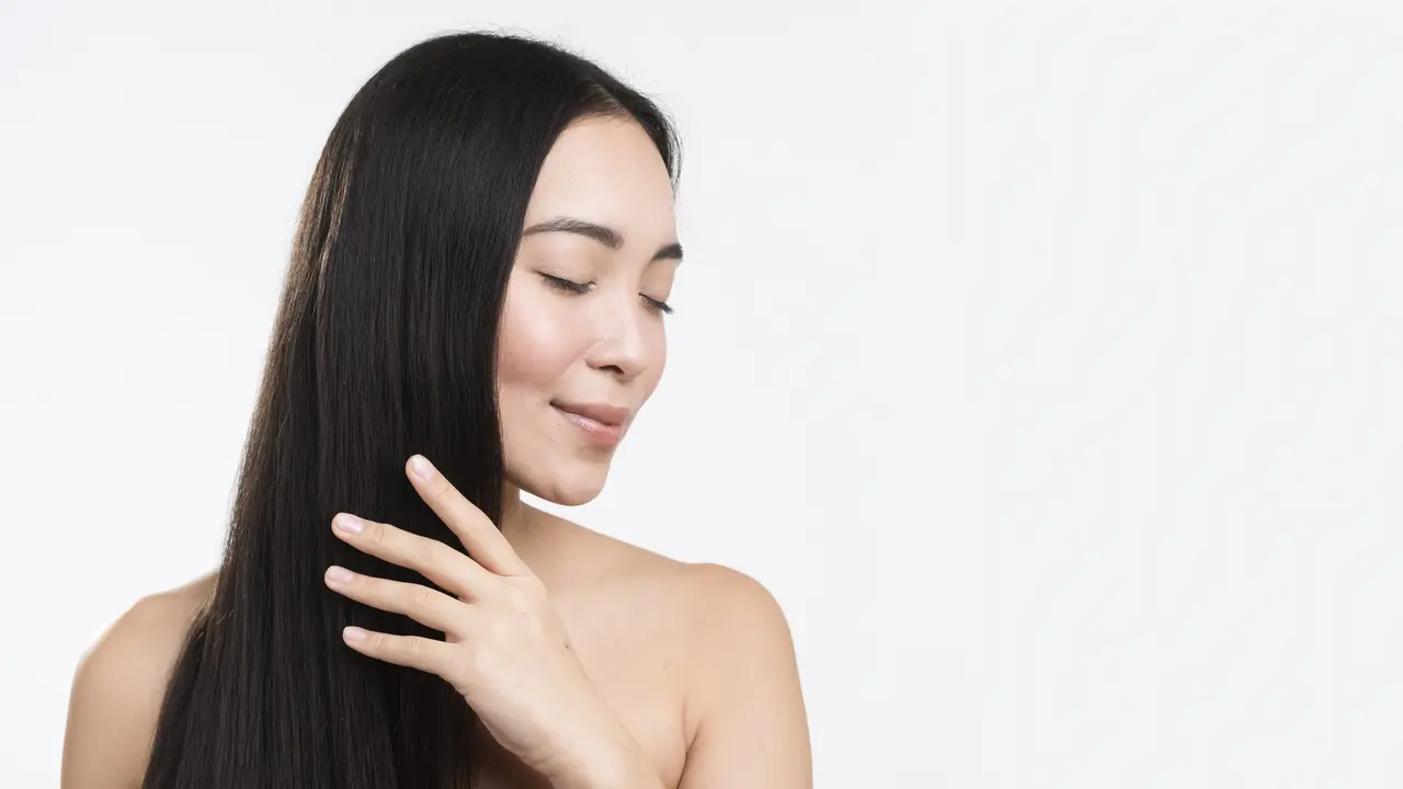 Ilustrasi rambut tebal