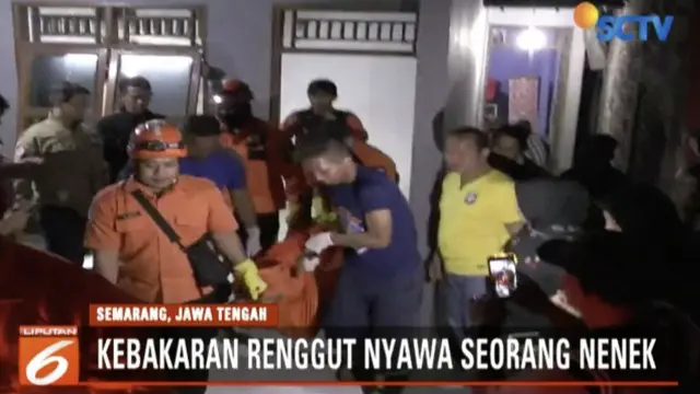 Seorang nenek menjadi korban meninggal dunia atas peristiwa kebakaran di Desa Kutoharjo, Kecamatan Kaliwungu Kendal, Semarang, Jawa Tengah.