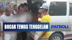 Warga yang melihat tubuh korban di tepian sungai langsung membawanya ke Rumah Sakit Umum Daerah Mamuju, namun nyawa koban tak terselamatkan.