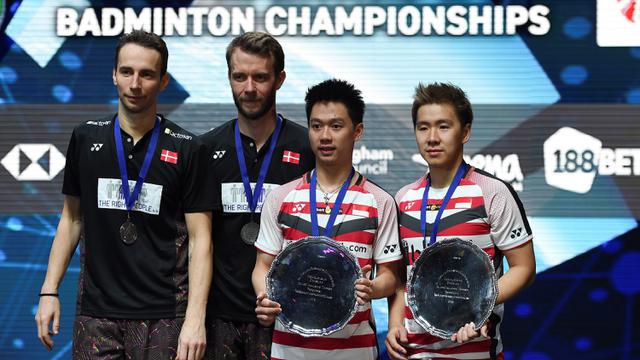FOTO: Kevin Sanjaya / Marcus Gideon Sukses Pertahankan Gelar All England
