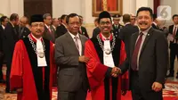Janji 2 Hakim Baru MK Usai Dilantik Jokowi