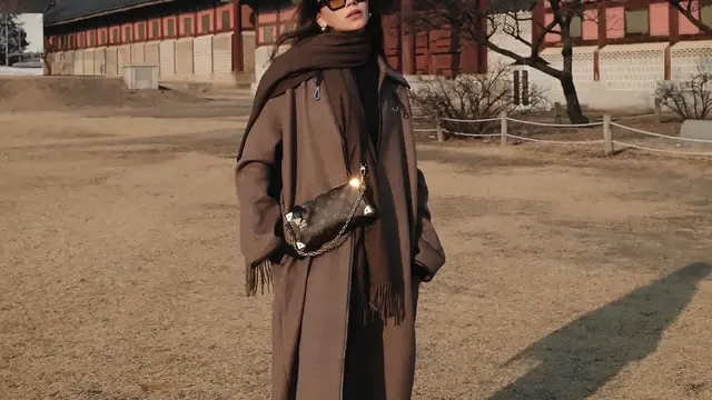 Potret Cantik Alyssa Daguise di Korea Selatan. (instagram/alyssadaguise)