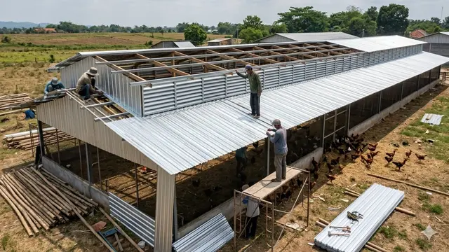 Cara Buat Kandang Ayam Seng tapi Tetap Adem Tahan Panas