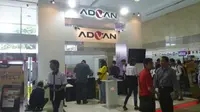 Booth Advan di MBCS 2014 (Liputan6.com)