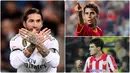 Sergio Ramos menjadi salah satu bek yang produktif dalam mencetak gol, selain Sergio Ramos tercatat ada deretan pemain bek yang juga produktif dalam mencetak gol di kompetis La Liga. Berikut Sergio Ramos dan 5 bek pencetak gol terbanyak di kompetisi La Liga. (kolase foto AFP)