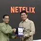 Kerja sama antara Kementerian Pendidikan dan Kebudayaan dengan Netflix. (Liputan6.com/ Agustinus Mario Damar)