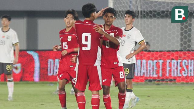 Timnas Indonesia U-17 Vs Timnas China U-17.