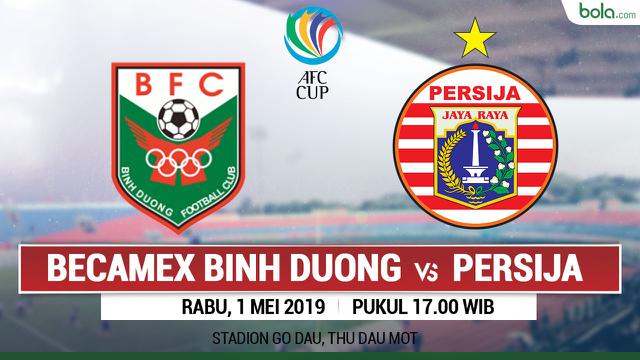 Becamex Binh Duong Vs Persija Jakarta
