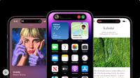 iPhone 14 Pro menghadirkan Dynamic Island sebagai pengganti notch (Foto: Apple Newsroom).