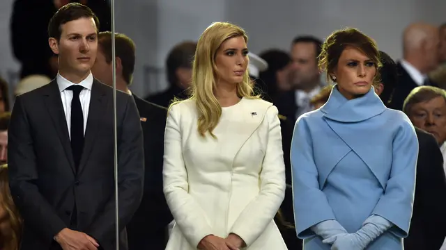Jared Kushner, Ivanka Trump, dan Melania Trump