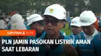 Jelang lebaran, PLN menggelar apel siaga di pembangkit listrik gas dan uap atau PLTGU Gresik, Jawa Timur. PLN menjamin pasokan listrik aman saat lebaran.