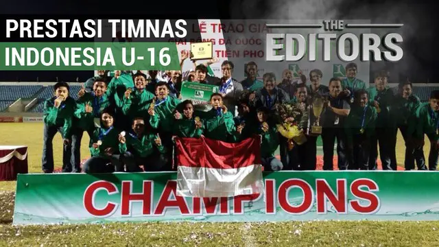 VIDEO: Prestasi Mengesankan Timnas Indonesia U-16 di Vietnam