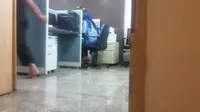 Hujan Deras, Kantor Ahok Kebanjiran