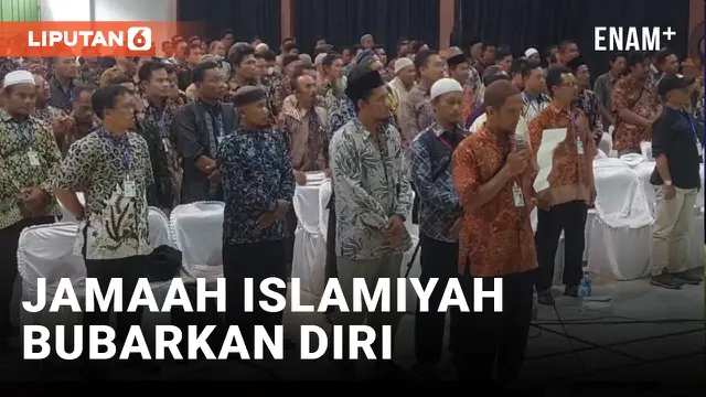 Kumandangkan Indonesia Raya, Anggota Jamaah Islamiyah Bubarkan Diri