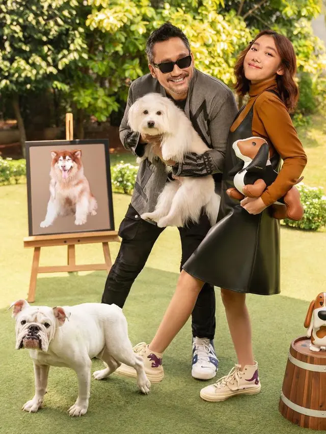 Tora Sudiro dan putrinya, Jenaka