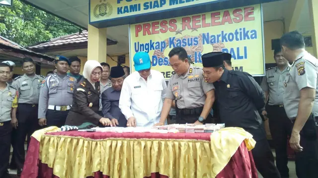 Tembakan Polisi Mendadak Terhenti Saat Kejar Bandar Narkoba di Muara Enim