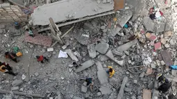 Israel Katz mengatakan bahwa militer Israel akan memperluas kehadirannya di Gaza untuk menghancurkan dan membersihkan wilayah itu dari milisi Hamas. (Eyad BABA/AFP)