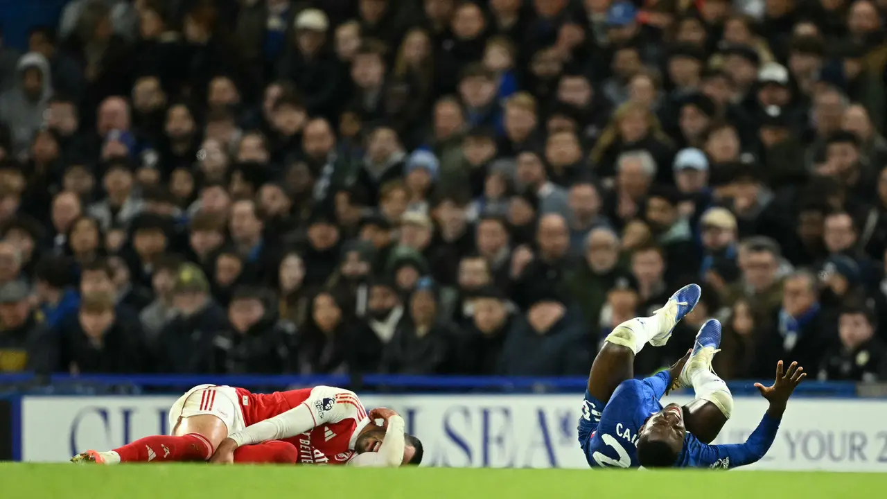Foto: Derby London Berakhir Imbang, Arsenal Ditahan 10 Pemain Chelsea di Liga Inggris
