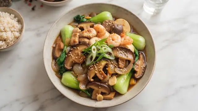 Resep Tumis Jamur Shitake Gurih yang Kaya Umami dan Versi Berprotein
