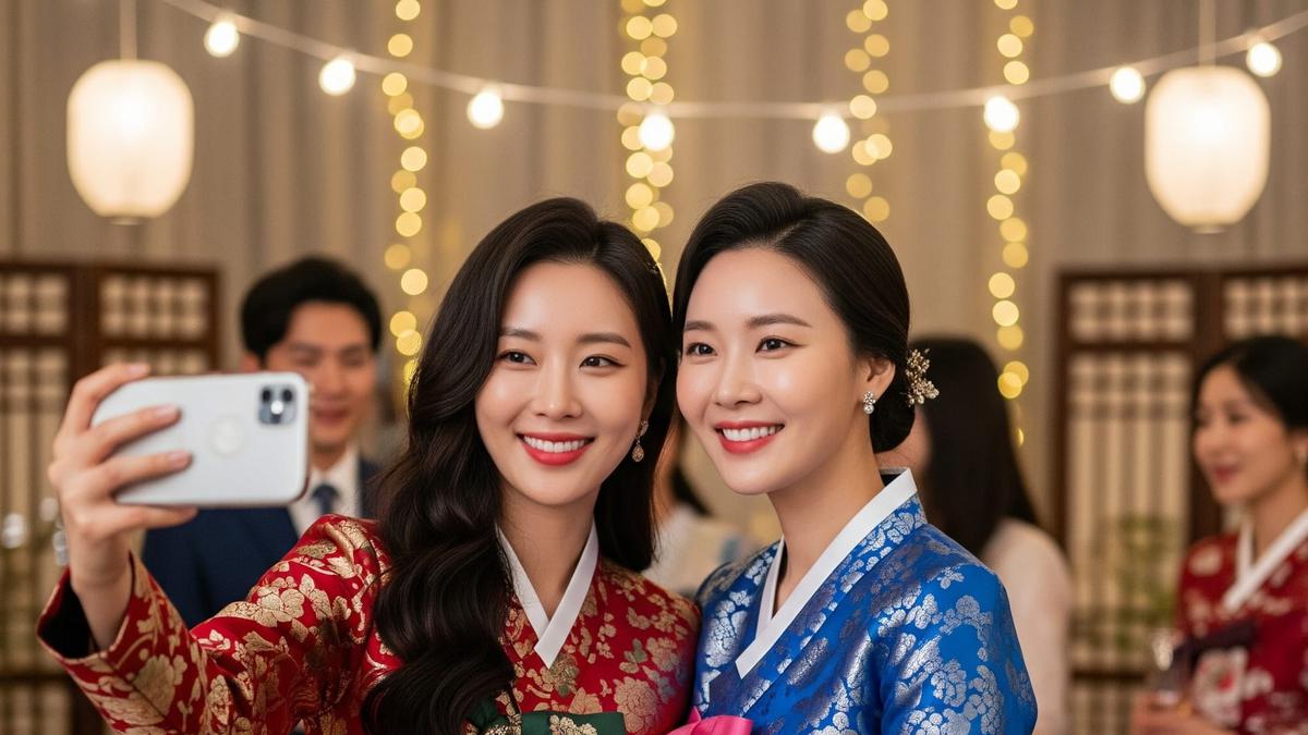 15 Long Dress Brokat Korea Style 2025, Cantik Mencuri Perhatian di Setiap Acara