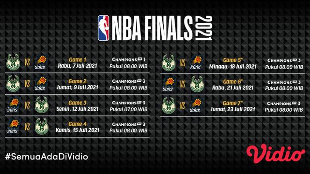 Jadwal Nba Finals 2020 2021 Gim Kedua Masih Di Markas Phoenix Suns Bola Liputan6 