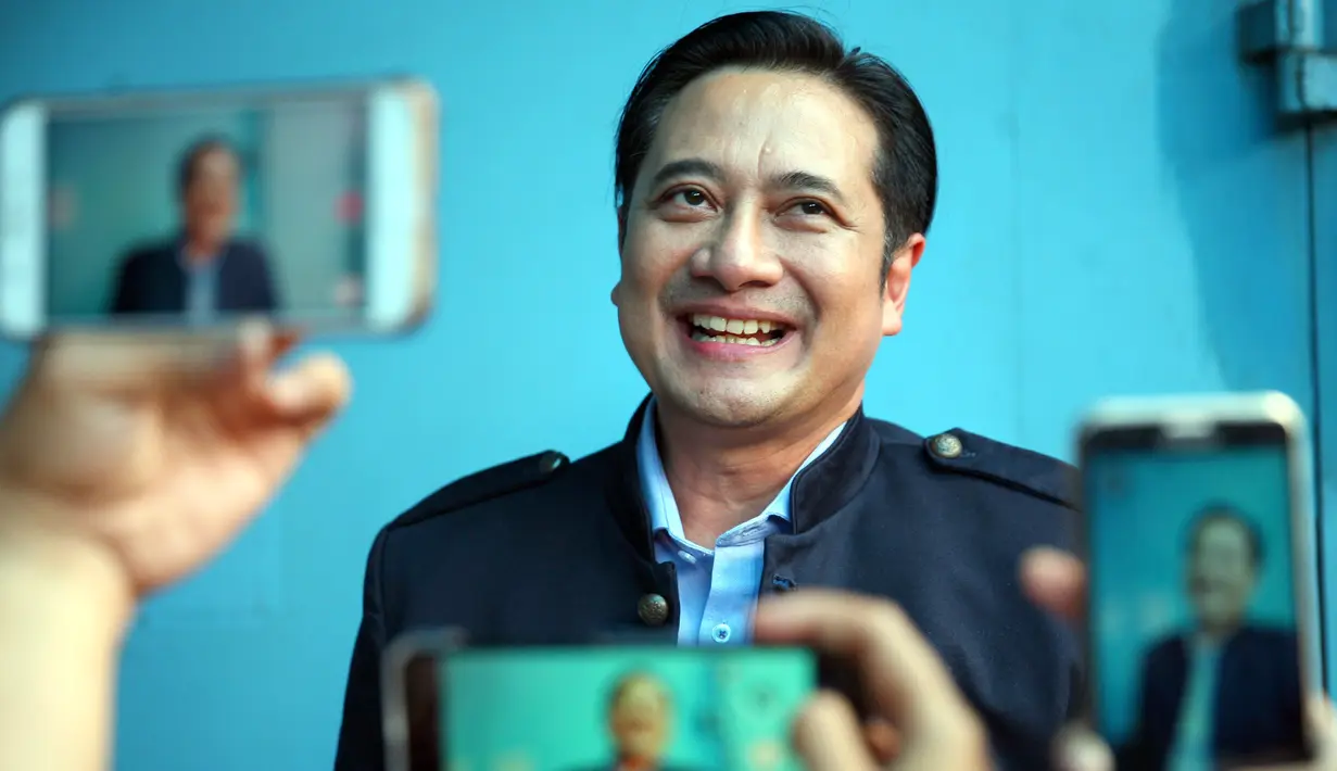 "Sepertinya yang saya lihat belakangan ini Verrell memang nyaman banget sama Wilona," ujar Ivan Fadilla di kawasan Kapten Tendean, Jakarta Selatan, Selasa (30/1/2018). (Nurwahyunan/Bintang.com)