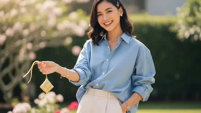 Model Atasan untuk Lebaran 2026 Loose Fit Biar Adem Seharian