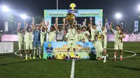 Wakil Emtek Grup Juara Turnamen Mini Soccer Antar Media, Cetak Rekor Naik Podium 2 Kali Beruntun