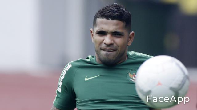 Penyerang Madura United, Alberto Goncalves.