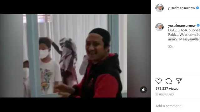 Ustaz Yusuf Mansur (Foto: Instagram/@yusufmansurnew)