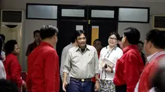 Wagub DKI, Djarot Saiful Hidayat menghadiri acara Konsolidasi DPD PDIP DKI Jakarta, di kantor DPD PDIP, Selasa (6/1/2015). (Liputan6.com/Faizal Fanani)