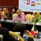 KADIN, CORE Indonesia dan CSIS menjadi narasumber dalam  'Focus Group Discussion' yang digelar Badan Kerja Sama Parlemen DPD RI, Jakarta, Selasa (2/12/2014). (Liputan6.com/Andrian M Tunay)