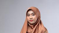 Dress Panjang Satin Kombinasi Brokat Muslim (Reve)