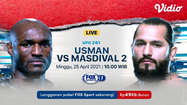 Streaming UFC 261 di FOX Sports